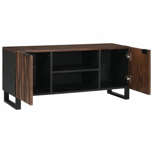 TV kabinet 105x33.5x46 cm Jedinični TV od Masivnog Drva Manga Cijena