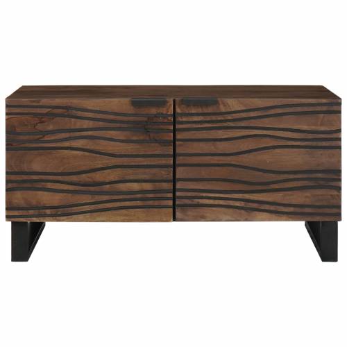 Stolić za kavu - 80 x 50 x 40 cm, od masivnog drva i inženjerskog drva. Cijena
