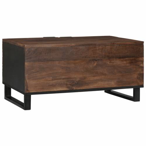 Stolić za kavu - 80 x 50 x 40 cm, od masivnog drva i inženjerskog drva. Cijena