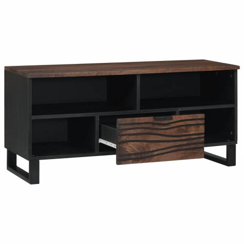 TV kabinet 100x33,5x46 cm Čvrsto drvo mango Cijena