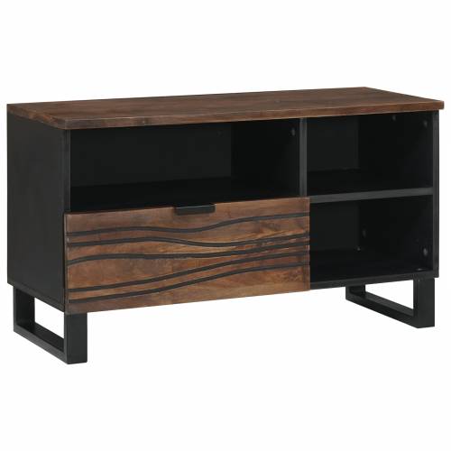 TV Ormar - 80x33.5x46 cm, od Masivnog Drva i Drvenih Materijala. Cijena