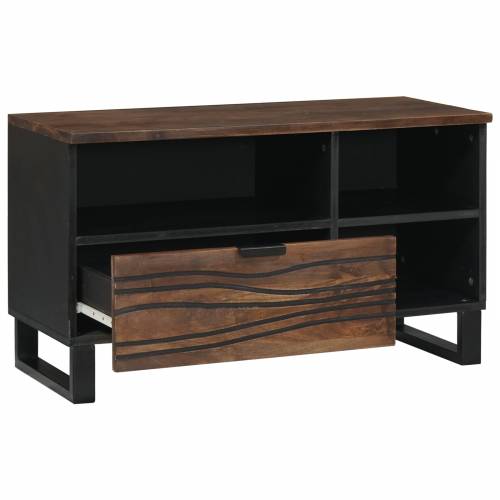 TV Ormar - 80x33.5x46 cm, od Masivnog Drva i Drvenih Materijala. Cijena