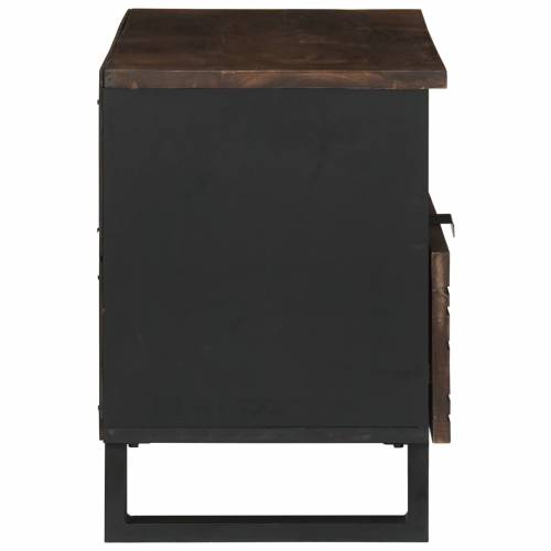 TV ormarić - 80x33,5x46 cm, napravljen od masivnog drva i inženjerskog drva. Cijena