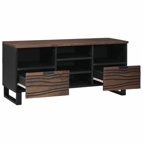 TV Kabinet 100x33.5x46 cm Čvrsto Drvo Mangou&Inženjersko Drvo Cijena