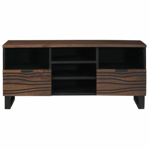 TV komoda 100x33.5x46 cm od punog i konstruiranog drveta Cijena
