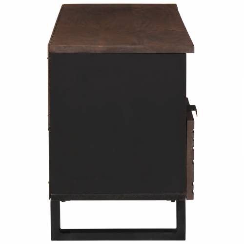 TV komoda 100x33.5x46 cm od punog i konstruiranog drveta Cijena