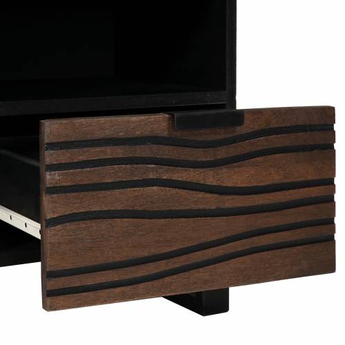 TV komoda 100x33.5x46 cm od punog i konstruiranog drveta Cijena