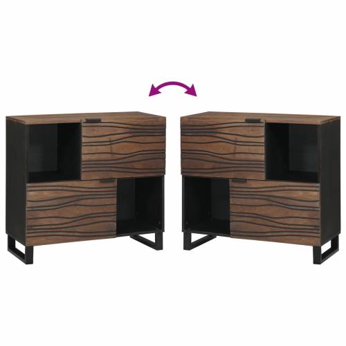 Sideboard 80x33.5x75 cm od punog manga Cijena