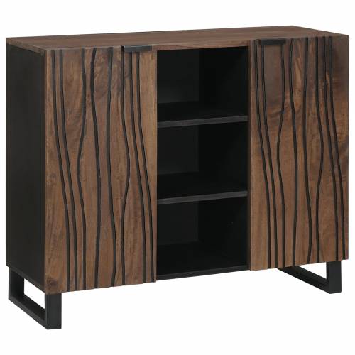 Sideboard 90x33.5x75 cm od masivnog mango drva Cijena