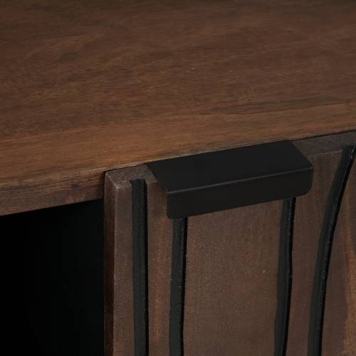Sideboard od drva manga 90x33.5x75 cm Cijena