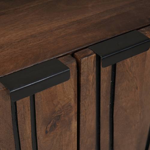 Highboard 60x33.5x100 cm od punog drveta manga Cijena