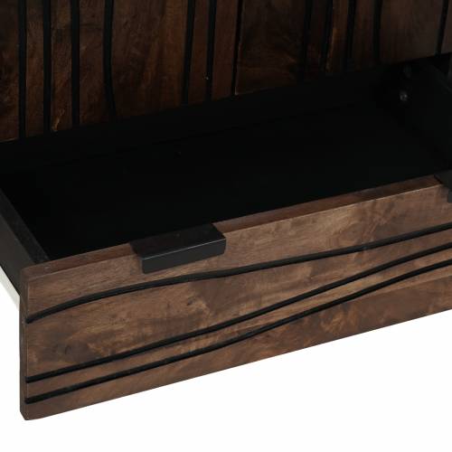 Highboard 60x33.5x100 cm od punog drveta manga Cijena
