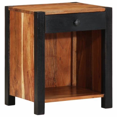 noćni ormarići 2 komada 40x35x50 cm masivno drvo bagrem Cijena