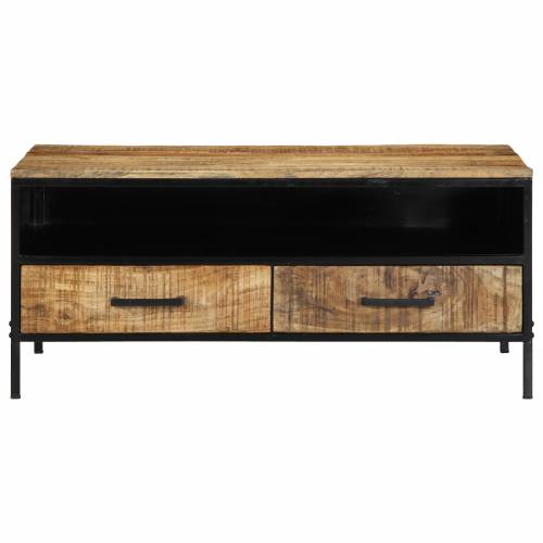 Stolić za kavu 90x50x40 cm Čvrsto drvo rough mango Cijena