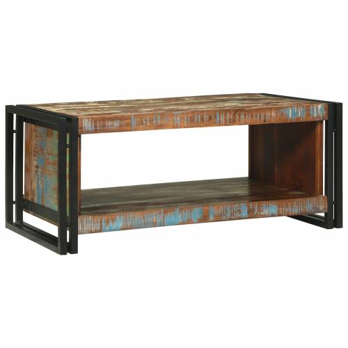 stolić za kavu 90x50x38 cm Čvrsto obnovljeno drvo Cijena