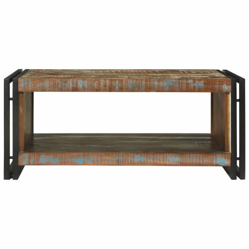 stolić za kavu 90x50x38 cm Čvrsto obnovljeno drvo Cijena