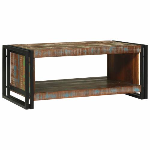 stolić za kavu 90x50x38 cm Čvrsto obnovljeno drvo Cijena