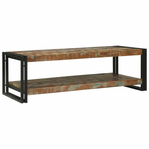 Stolić za kavu Višebojni 120x50x38 cm od čvrstog drva Cijena
