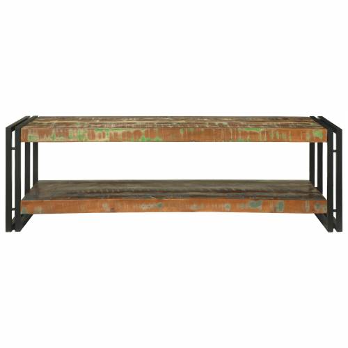 Stolić za kavu Višebojni 120x50x38 cm od čvrstog drva Cijena