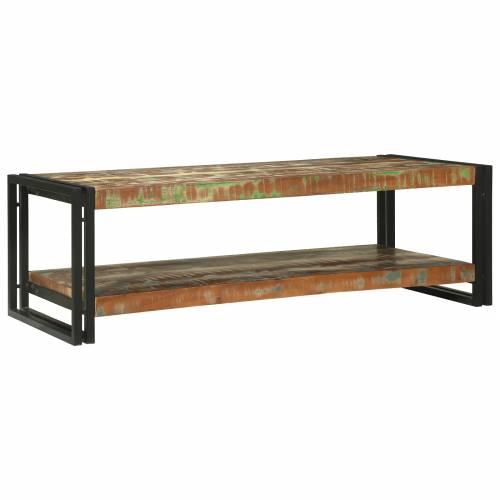 Stolić za kavu Višebojni 120x50x38 cm od čvrstog drva Cijena