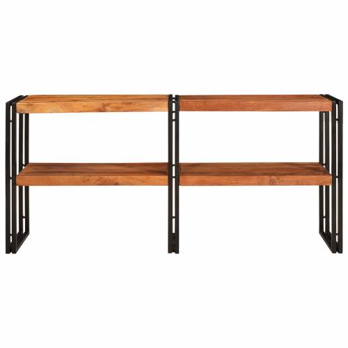 Konzolni stol 160x33x75 cm Čvrsto grubo bagremovo drvo Cijena