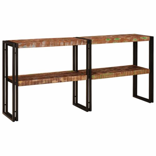 Konzolni stol 160x33x75 cm Čvrsto obnovljeno drvo Cijena