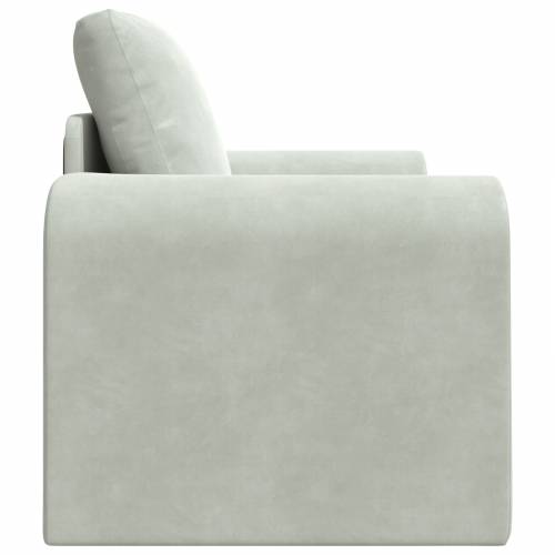 podna sofa krevet 2-u-1 svjetlosiva 98x71x83 cm baršun Cijena