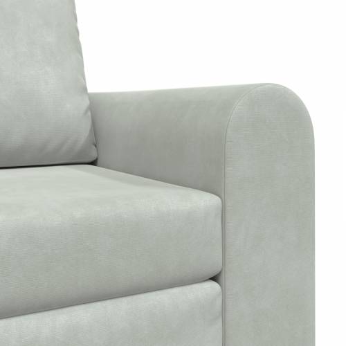 podna sofa krevet 2-u-1 svjetlosiva 98x71x83 cm baršun Cijena