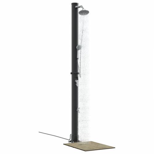 Vanjski Solarni Tuš s Ručnom Tuš Glavom 217 cm 20 L Cijena
