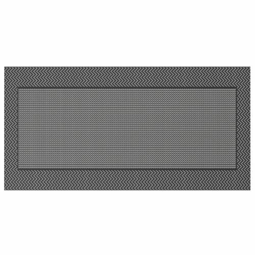 Vanjski tepih ‘ARAKIL’Crna i siva 300x600 cm PP Cijena