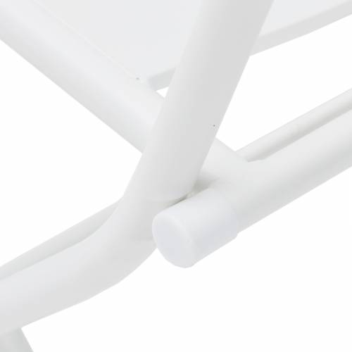 3 komada sklopivi bistro set bijeli čelik Cijena