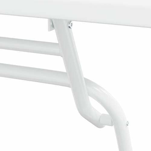 3 komada sklopivi bistro set bijeli čelik Cijena