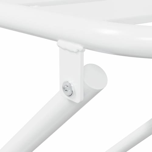 3 komada sklopivi bistro set bijeli čelik Cijena