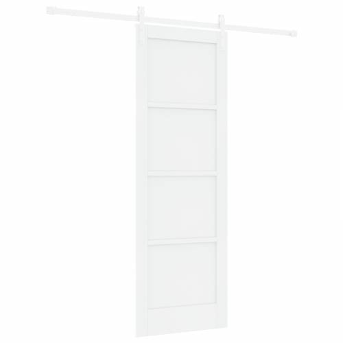 klizna vrata s opremom Bijela 73.5x211 cm Masivna hrastovina Cijena