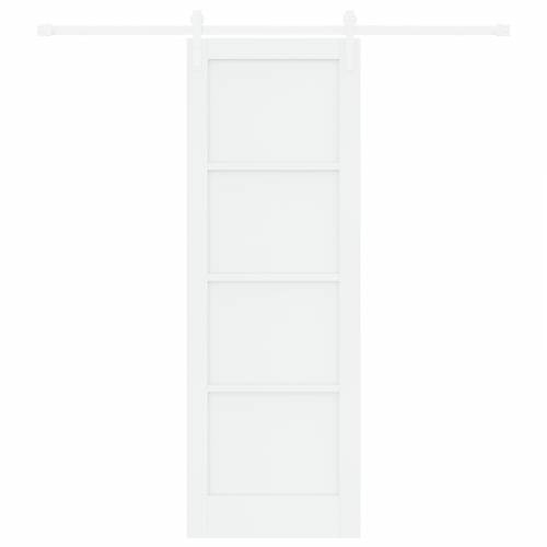 klizna vrata s opremom Bijela 73.5x211 cm Masivna hrastovina Cijena