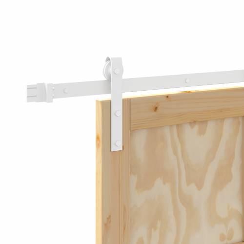 Klizna Vrata s Hardver Set 83x202 cm Čvrsto Borovo Drvo Cijena