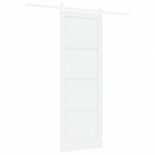 klizna vrata s setom hardvera bijela 83x232 cm čvrsto borovina Cijena