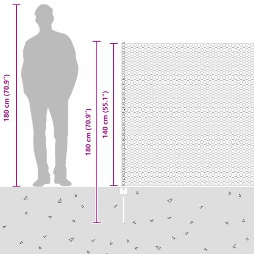 Stupovi za ogradu 11 kom U-kanal Zelena 140 cm Čelik Cijena