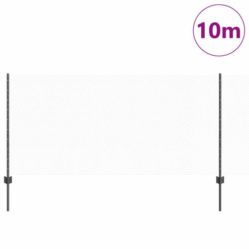 Stupovi za ogradu 10 kom U-Kanal Siva 100 cm Čelik Cijena