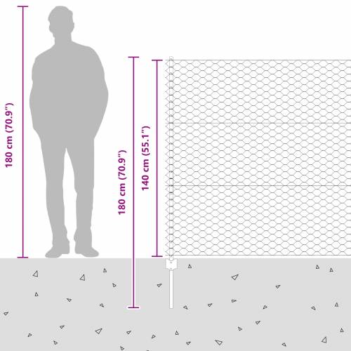 Stupovi za ogradu 10 kom U-kanal siva 140 cm čelik Cijena