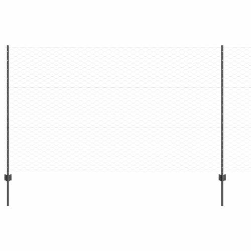 Stupovi ograde 22 kom U-kanal Sivi 140 cm Čelik Cijena