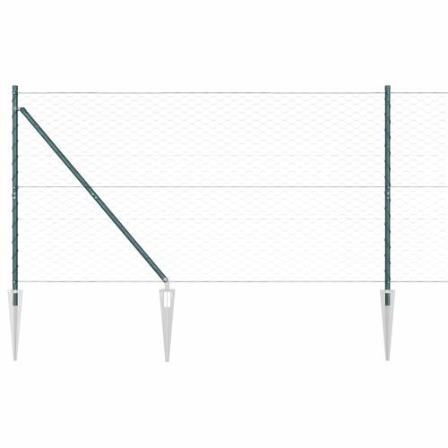 Heksagonalna ograda Zelena 1.2x10 m Čelik Cijena