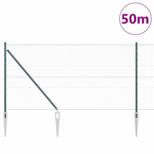 Heksagonalna ograda Zelena 1x50 m Čelik Cijena