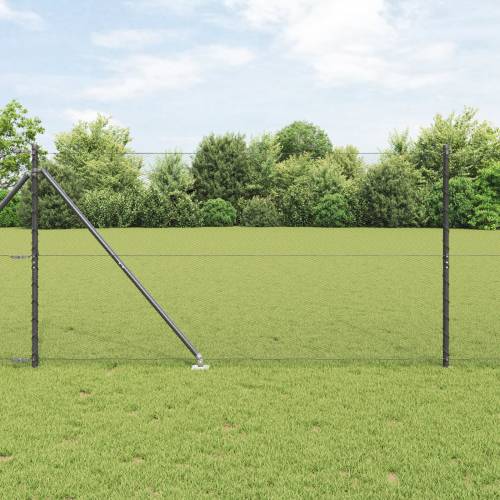 šesterokutna ograda Siva 1.2x50 m Čelik Cijena