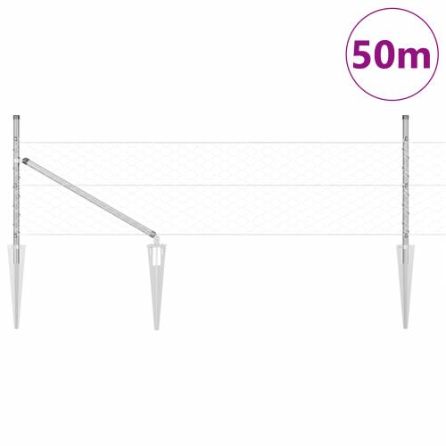 Heksagonalna ograda 0.8x50 m Pocinčani čelik Cijena
