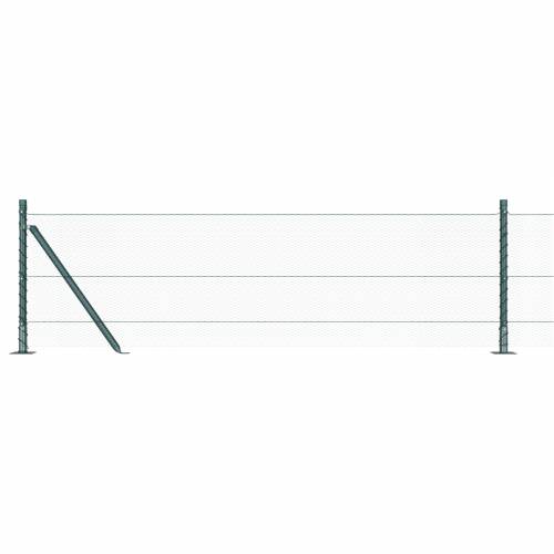 Heksagonalna ograda Zelena 0.6x10 m Čelik Cijena