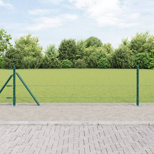 Heksagonalna ograda Zelena 0,6x10 m Čelik Cijena