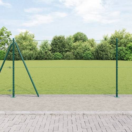 Heksagonalna ograda Zelena 1,2x10 m Čelik Cijena