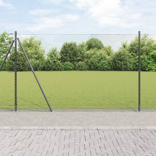 Heksagonalna Ograda Siva 1,5x50 m čelik Cijena