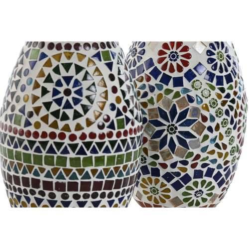 Stolna svjetiljka Home ESPRIT Pisana Aluminij Kristal 220 V 14 x 14 x 19 cm (2 kom.) Cijena